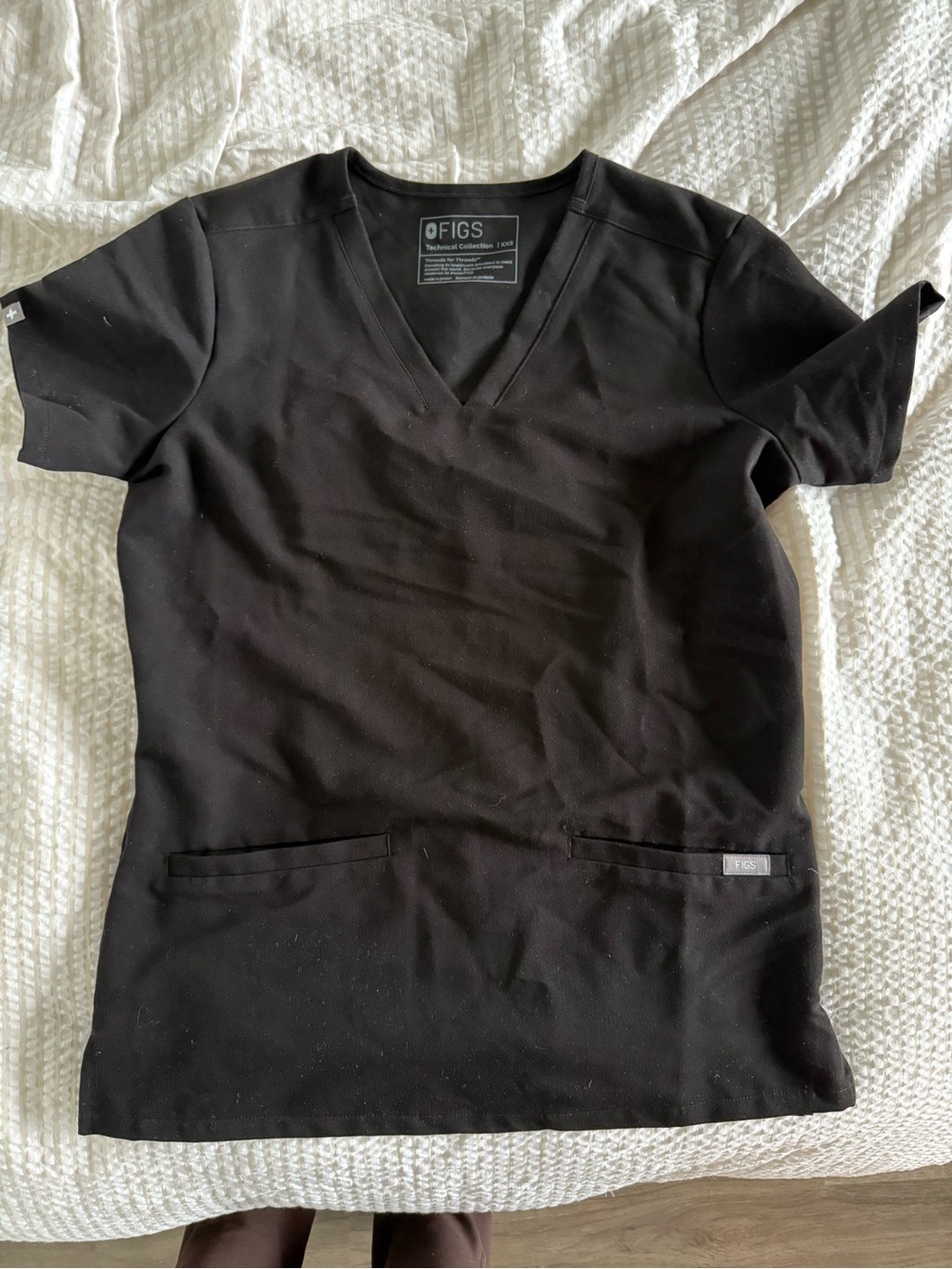 Figs Casma 3 pocket scrub top XXS